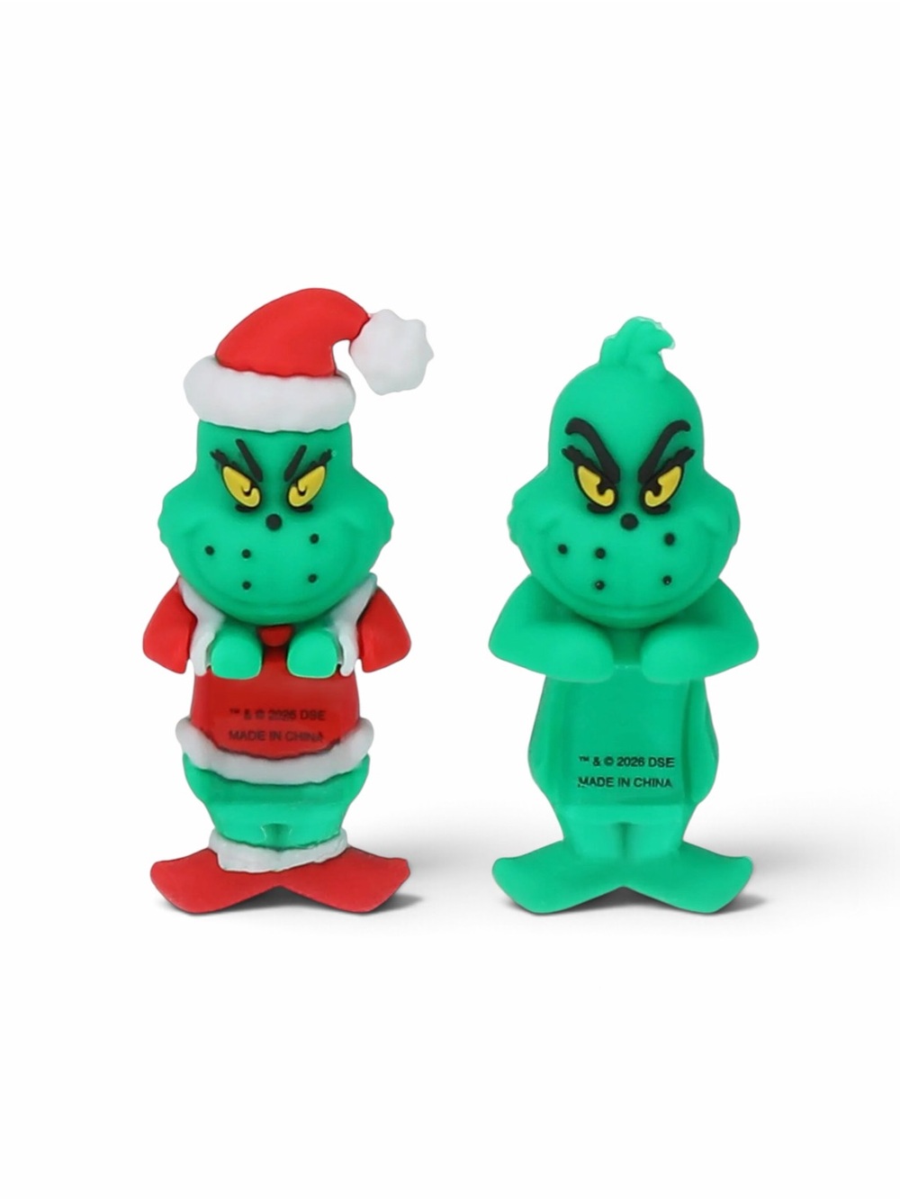 The Grinch Huggers Phone Pals CultureFly Mini Figure 2 Pack